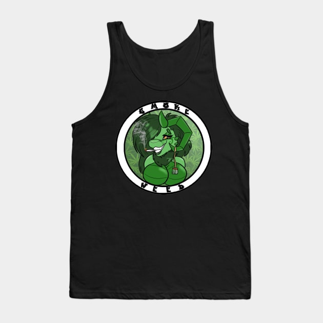 Smoke Weed Tank Top by HoneyHeartStudios